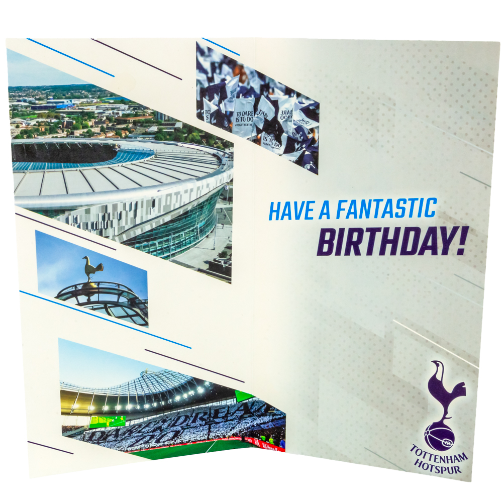 Tottenham Hotspur FC Personalised Birthday Card - Image 3