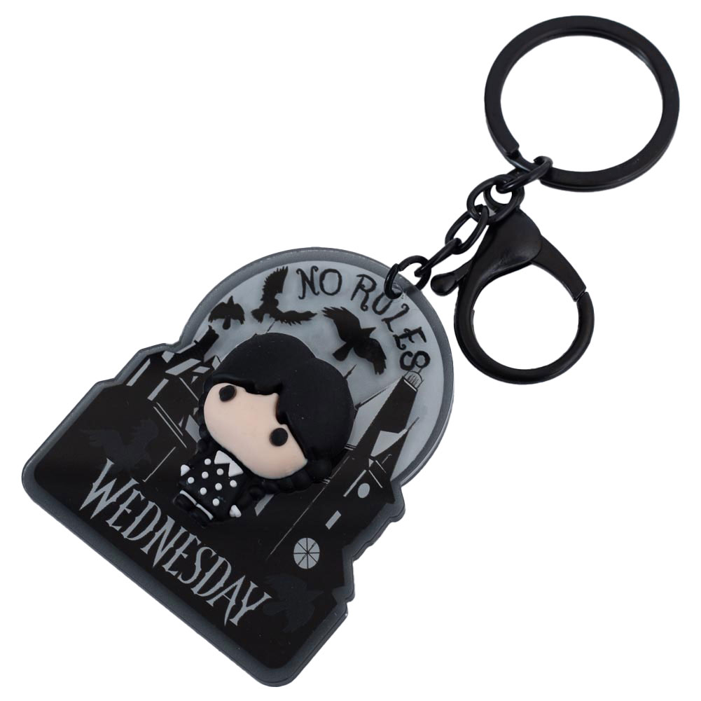 Wednesday 3D Chibi Keyring - Image 2
