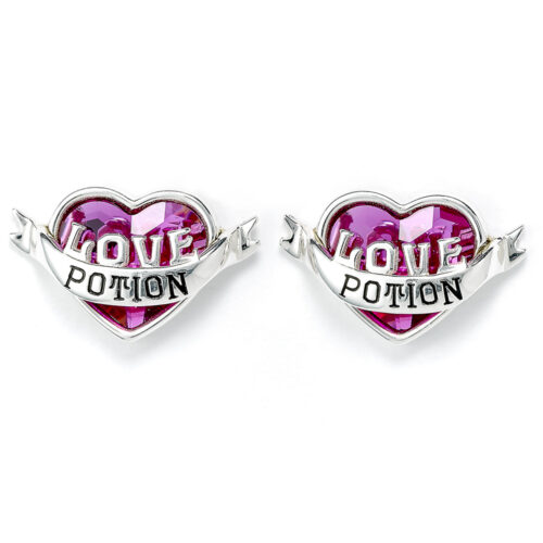 Harry Potter Sterling Silver Love Potion Crystal Stud Earrings