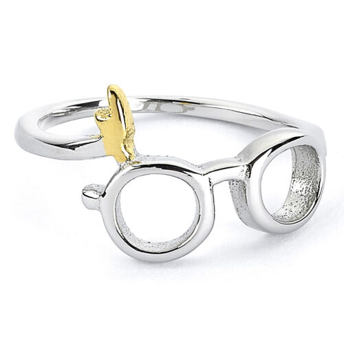 Harry Potter Stainless Steel Harry Glasses Ring Large