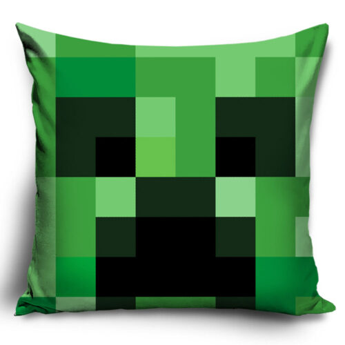Minecraft Creeper Velvet Feel Cushion