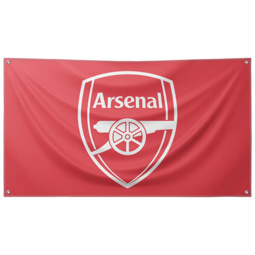 Arsenal FC Core Crest Flag